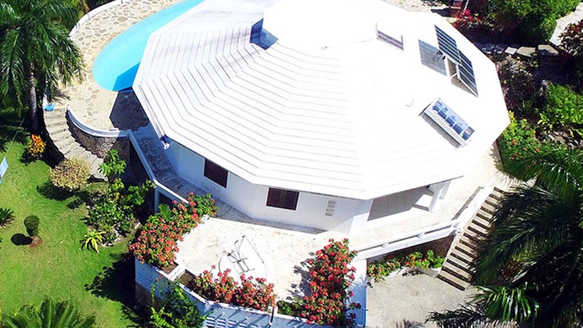 Cabrera House | Shell House, Dominican Caracol with 14m Pool and Ocean view