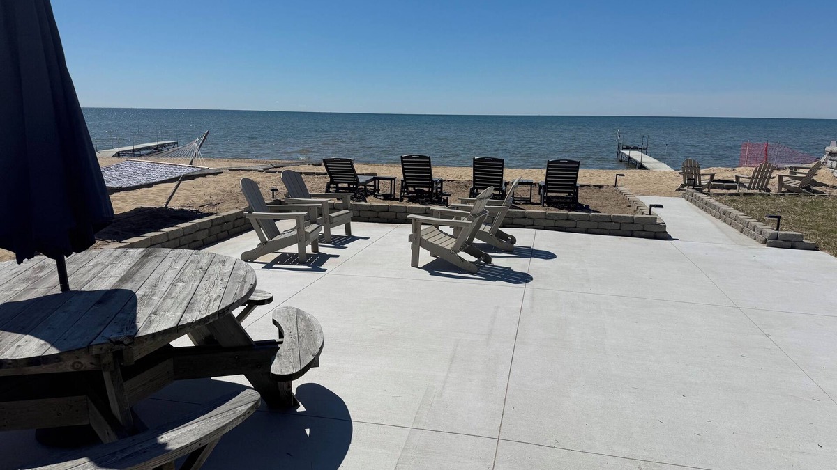 Au Gres House | Does it get any better than having your own private Beach House on Lake Huron!