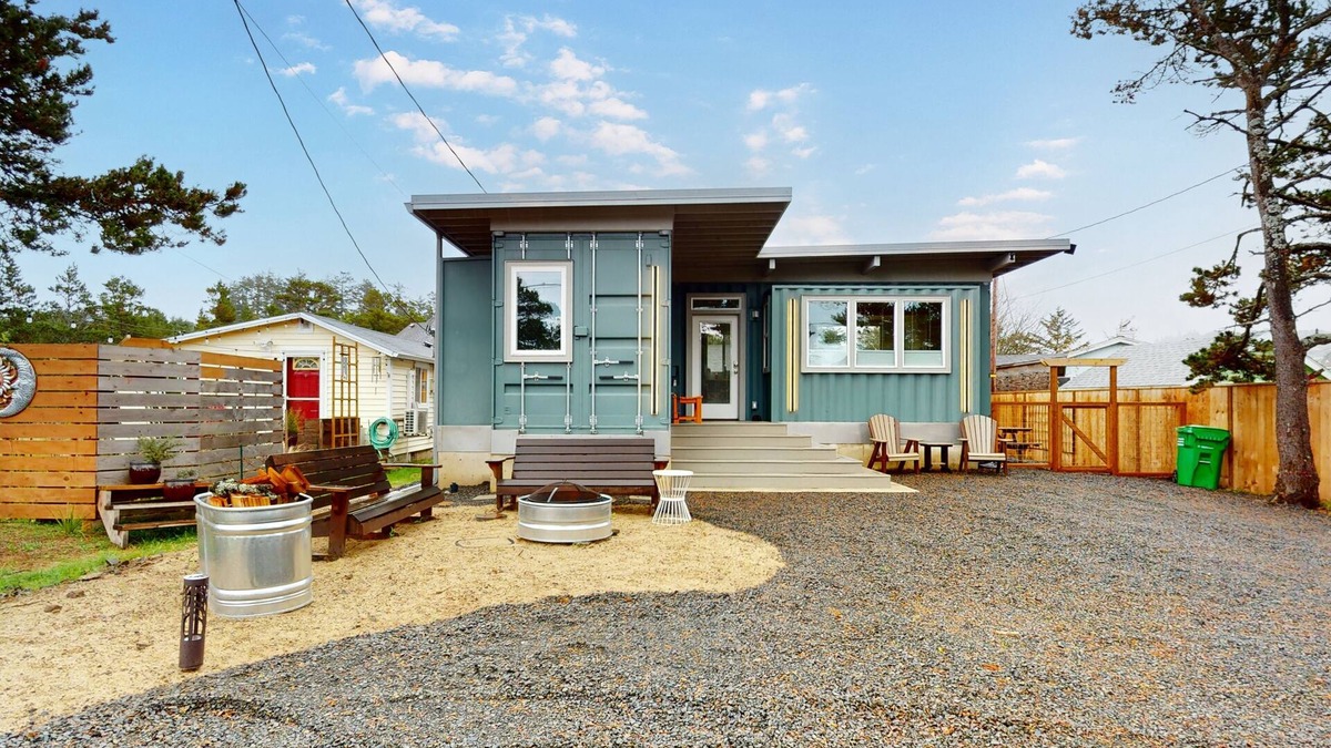 Pacific City House | Dog-friendly, brand-new shipping container home, steps from the beach