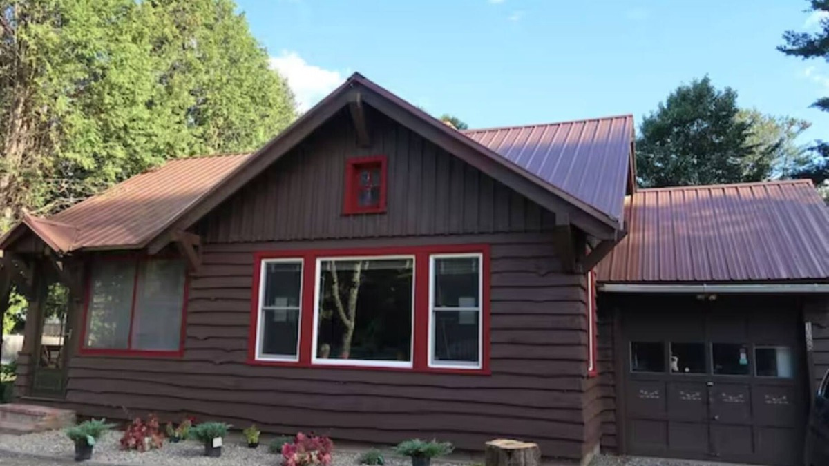 Ray Brook House | Dog Friendly, located Between Lake Placid and Saranac Lake with pontoon rentals