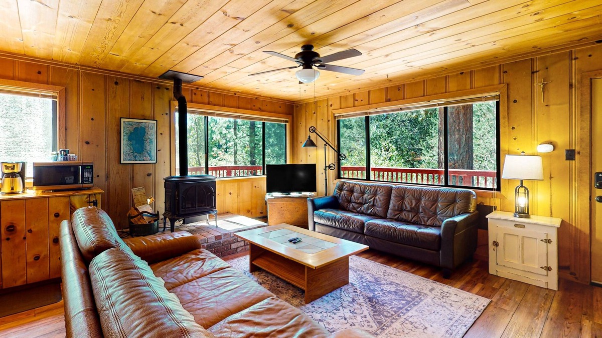 Black Bart House | Dog-friendly mountainview cabin with free WiFi - secluded with room to roam