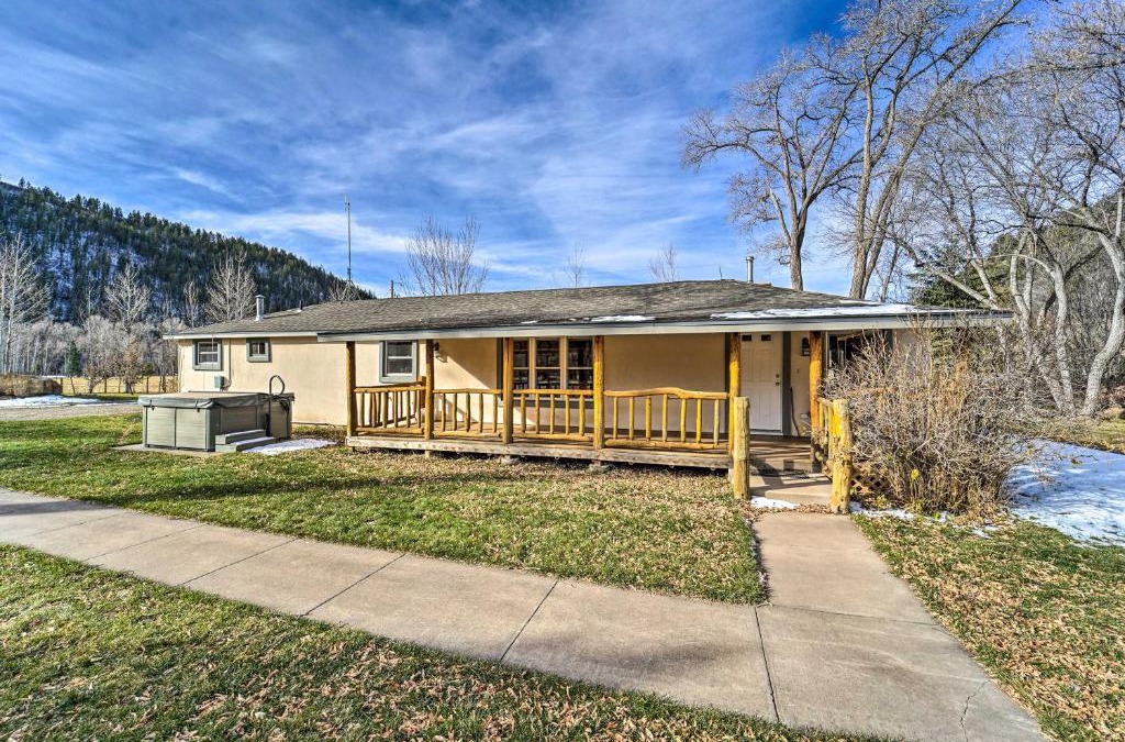 Cortez House | Dolores Ranch Cabin with Hot Tub and 1-Acre Yard!