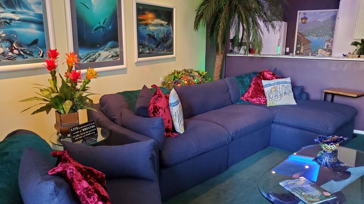 Westpark Condo | Dolphin Dynasty. Beautifully Decorated, Quiet, Wi-Fi, Pool and Tandum Bike