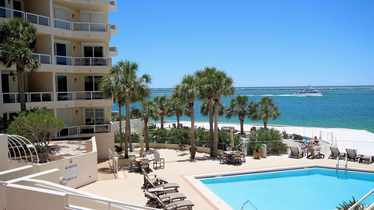 Holiday Isle Condo | Dolphin View: Home Away From Home! Best of Both Worlds - Beach and Harbor!