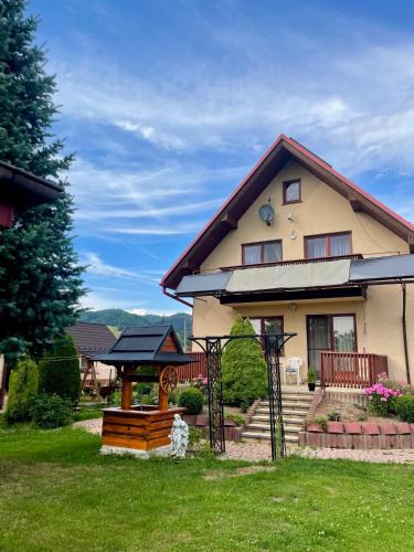 gmina Parzeczew Villa | Dom całoroczny w Dębnie Podhalańskim z widokiem na Tatry i Gorce