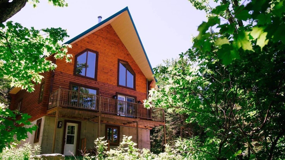 Saint-Paul-de-Montminy Ski Chalet | Domaine Appalaches 60 Incredible view