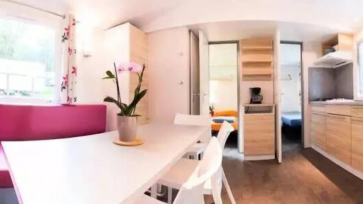 St-Sulpice-de-Mareuil House | Domaine de Corneuil * - Mobile home Premium Peony - 3 bedrooms + terrace 11.25 m2 6 people