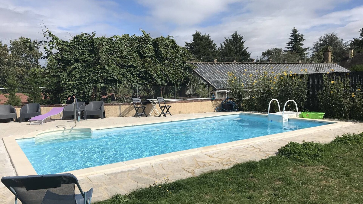 Saint-Georges-Motel House | Domaine DE L'argilliere, 21 Pers. Piscine Tennis