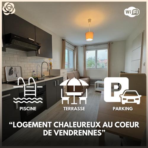 Vendrennes Apartment | Domaine des 5 Roses - Rose Blanche
