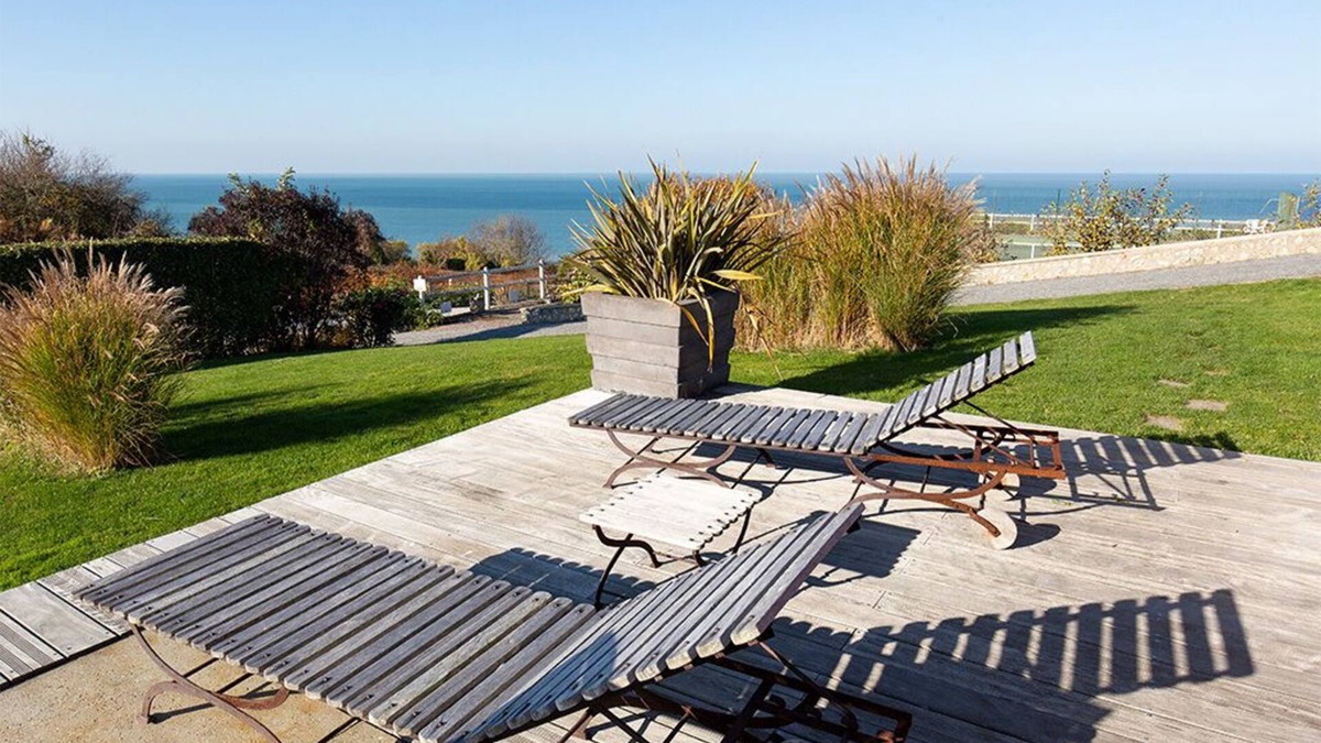 Villerville Cottage | Domaine du Grand Bec - La Maison de Jacky, swimming pool, tennis court, beach, sea view