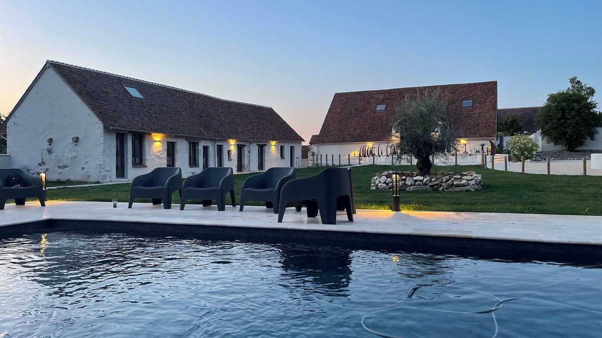 Cour-Cheverny House | Domaine, Salle de Réception 150m2, Mariage, Réception 14 Ch 14 Sdbs, Piscine