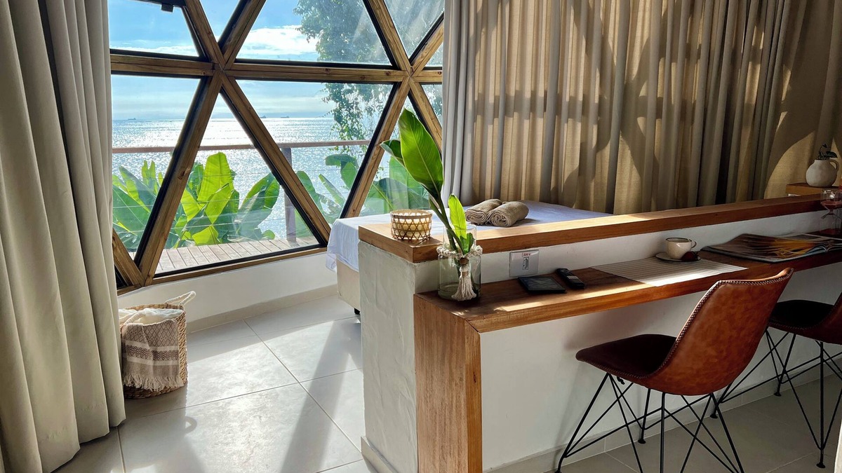 Praia de Itapecerica House | DOME OCEAN VIEW