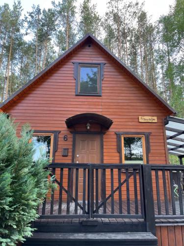 gmina Kaliska House | Domek całoroczny HAWAJE nad jeziorem Kazub