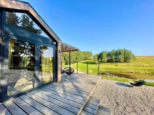 gmina Stezyca House | Domki na Kaszubach z banią jacuzzi - Gołubie - Sikorska Dolina III