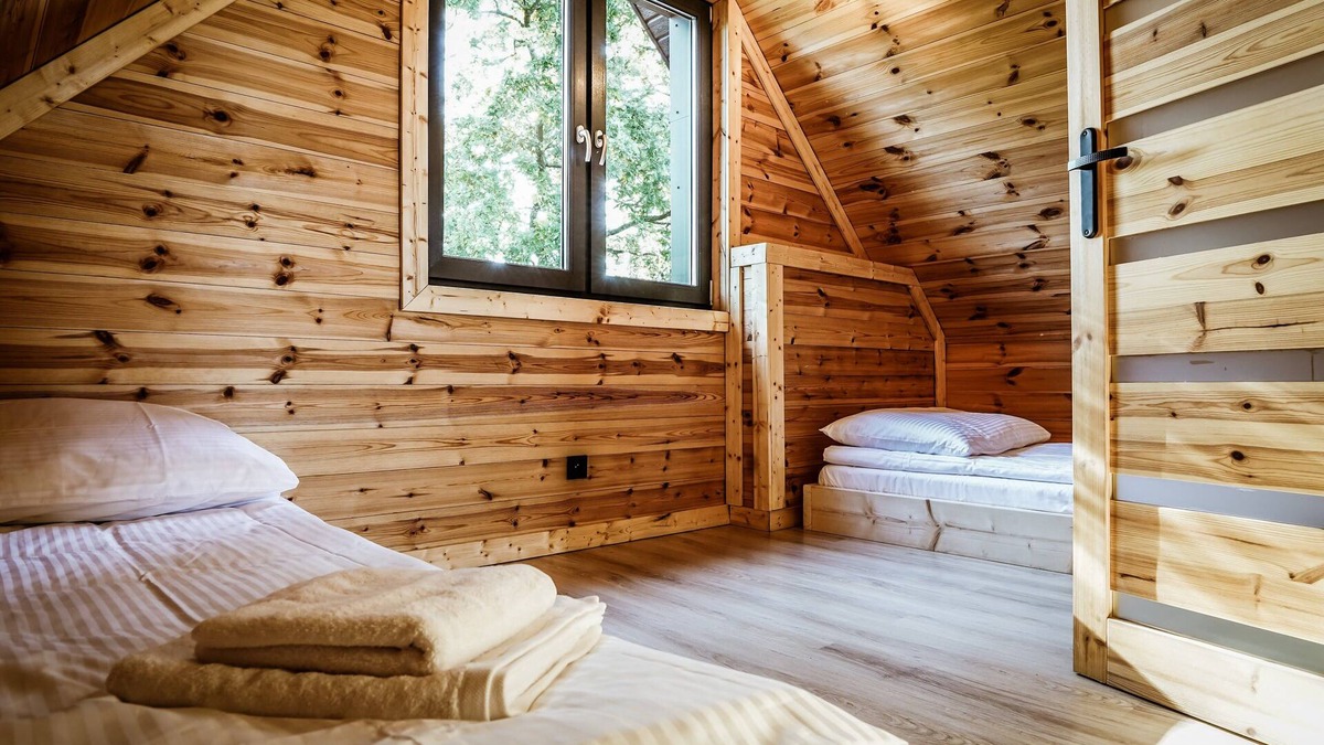 Przywidz House | Domki na Kaszubach - Chabry i Rumianki - Roztoka, Przywidz - Basen Sauna Jacuzzi