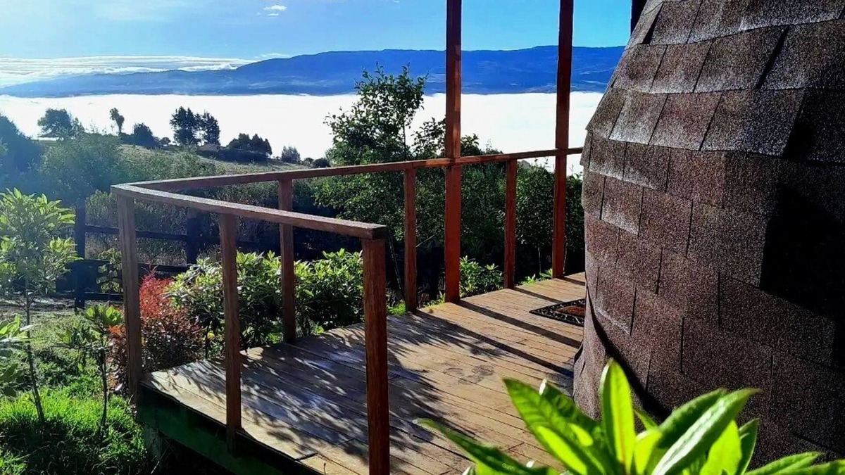 Tuta Ski Chalet | Domo Entre Nubes Vista al Lago
