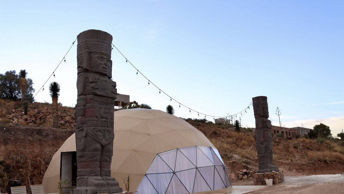 Real de Catorce RV Rental | Domo Moderno en Real de Catorce