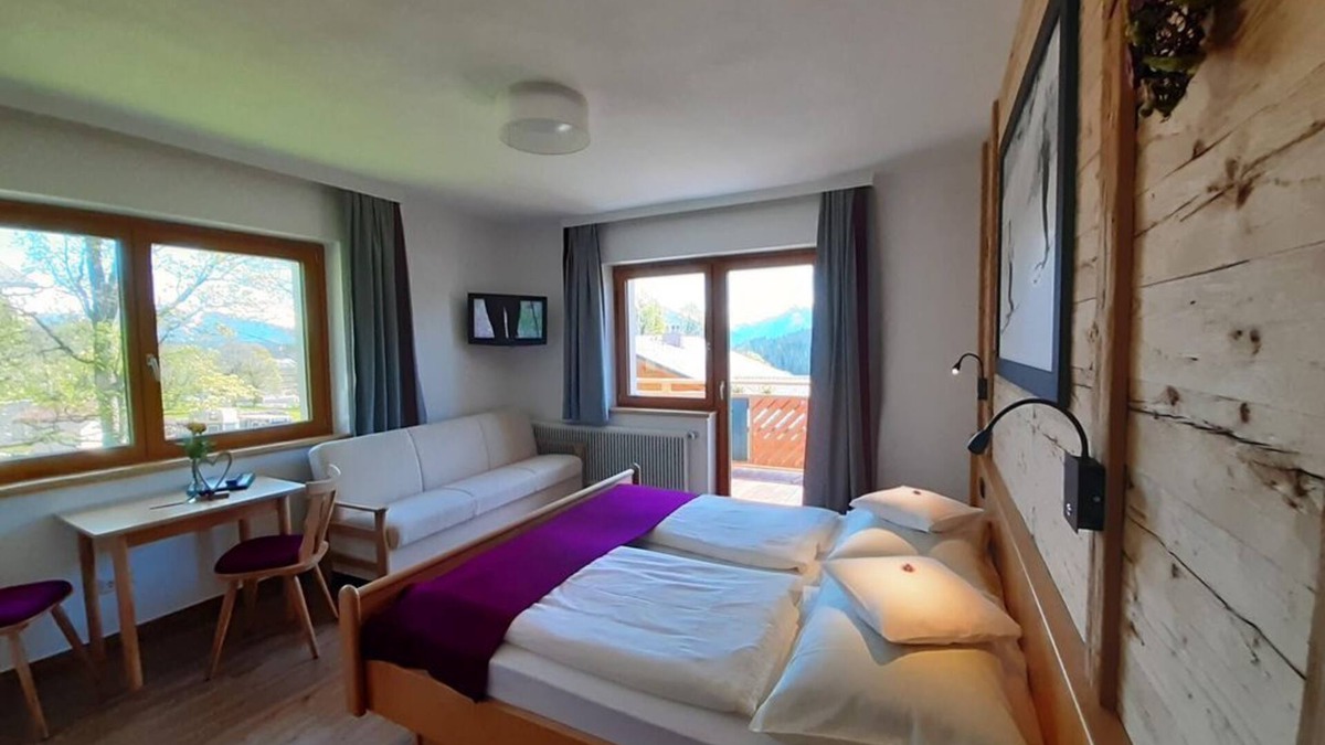 Schildlehen Bed & Breakfast | Doppelzimmer mit Dusche, WC - Pension Bergpracht