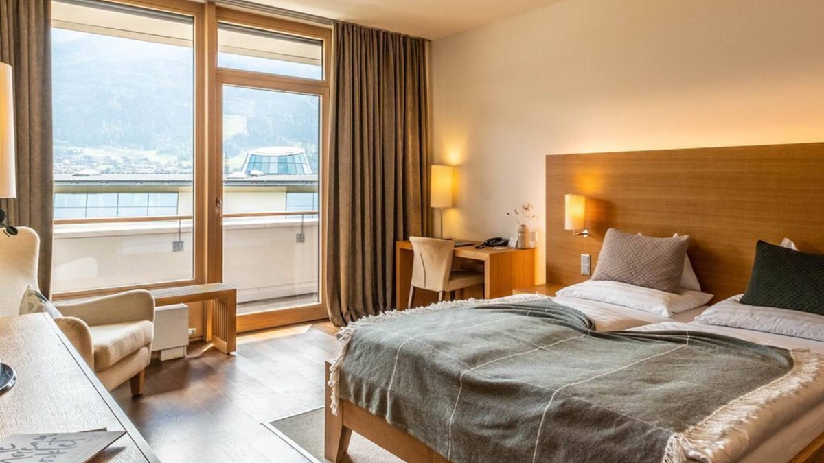 Kaprun Hotel | Doppelzimmer Premium Tauernblick - Tauern SPA Zell am See-kaprun