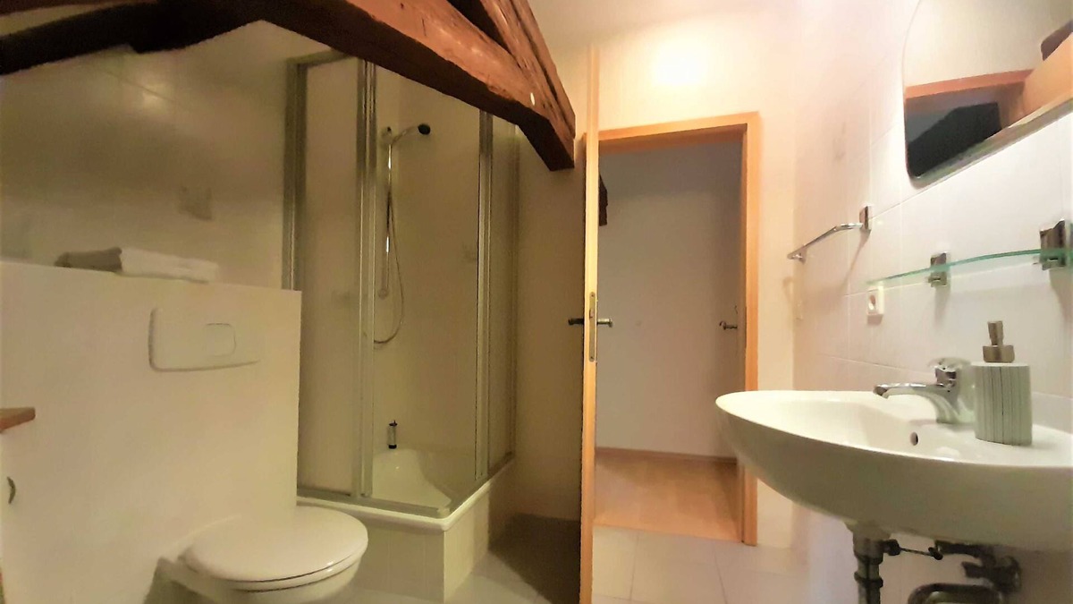 Rosenbach/Vogtl. House | Doppelzimmer - Weißes Zimmer - Gasthof Teichmühle