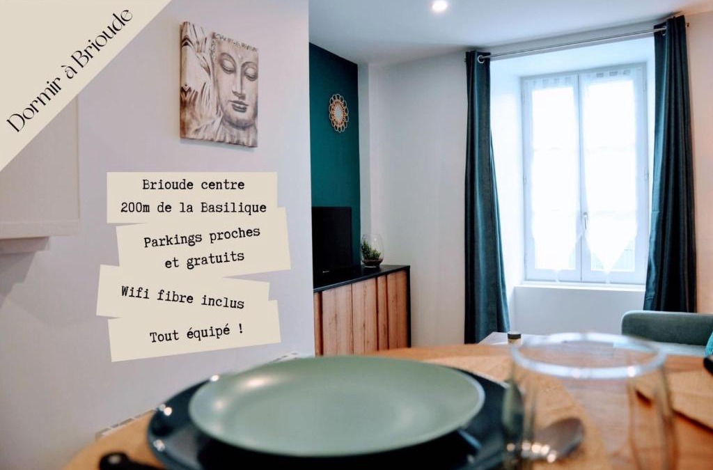 Brioude Apartment | Dormir à Brioude - appartement 'esprit zen'