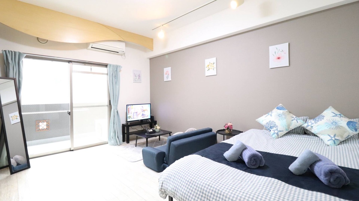 Namba Apartment | Dotonbori 4 Min Walk・Kuromon Market 8 Min Walk・Shinsaibashi 8 Min Walk・Namba1Sta