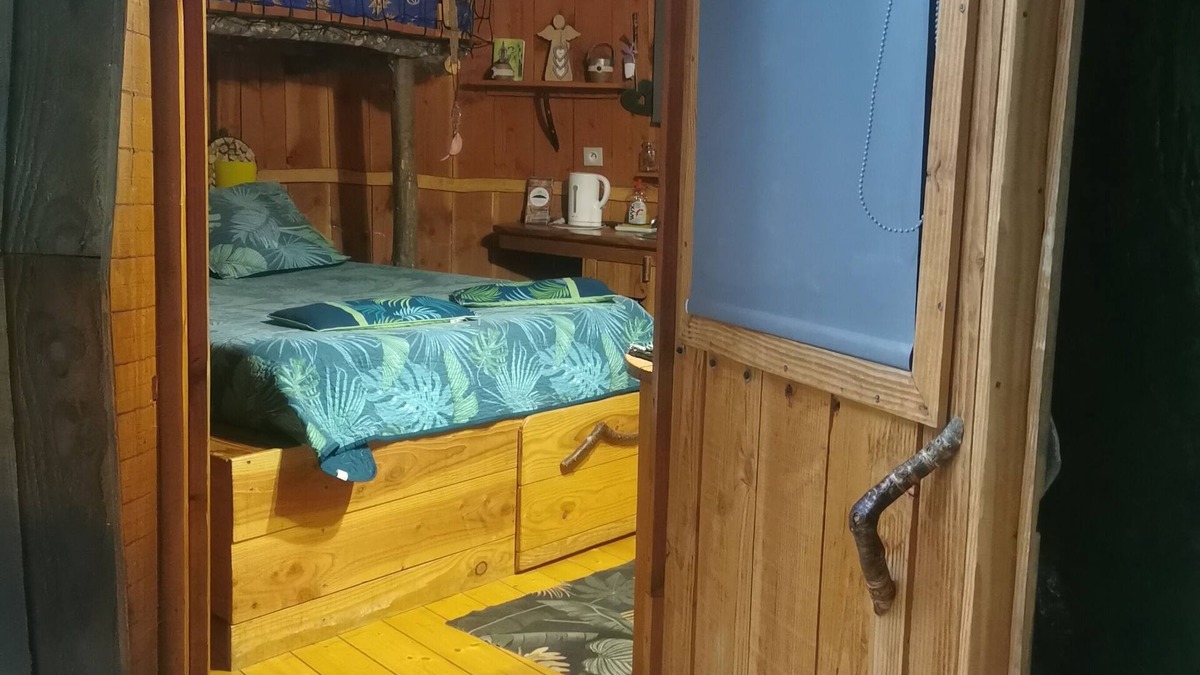 Pons Cabin | Double Chant de la nature cabin with relaxation area