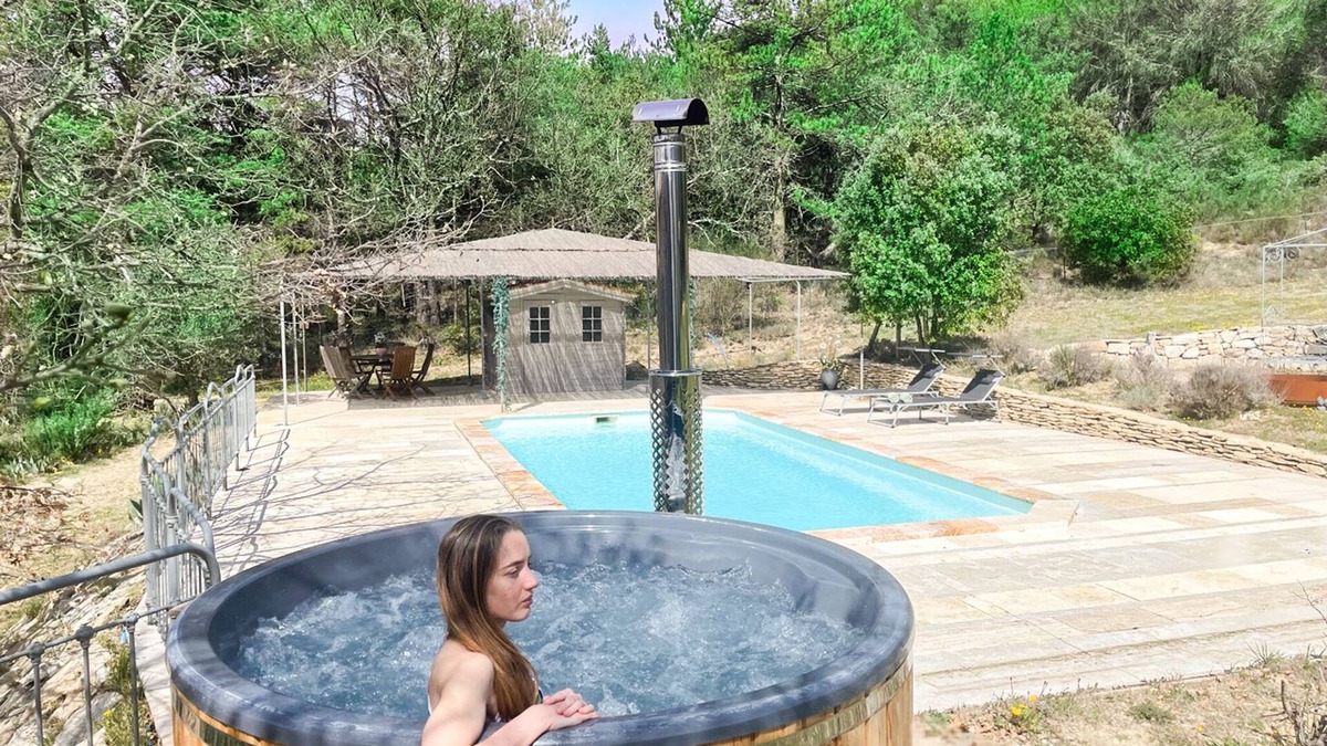 Mollans-sur-Ouveze House | Double-gîte with jacuzzi, swimming pool and balneotherapy.