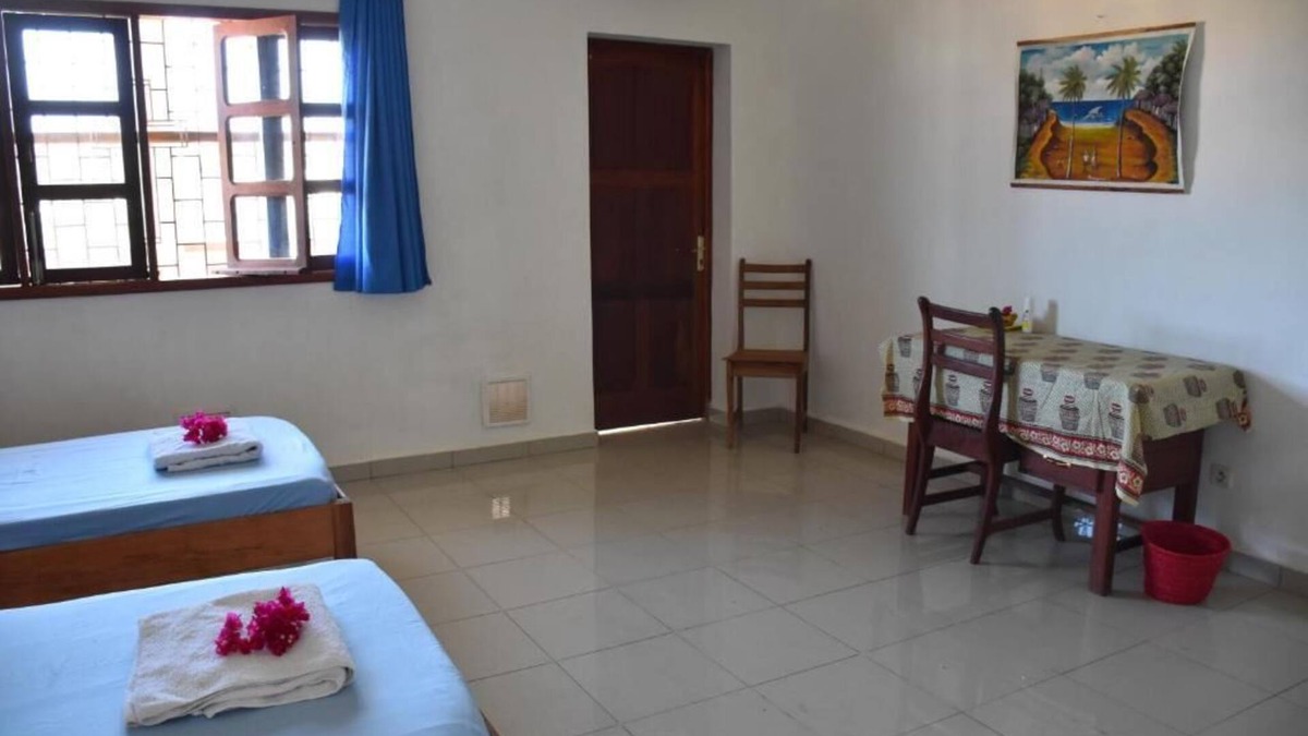 Antsiranana Hotel | Double or Twin Room with Partial Sea View