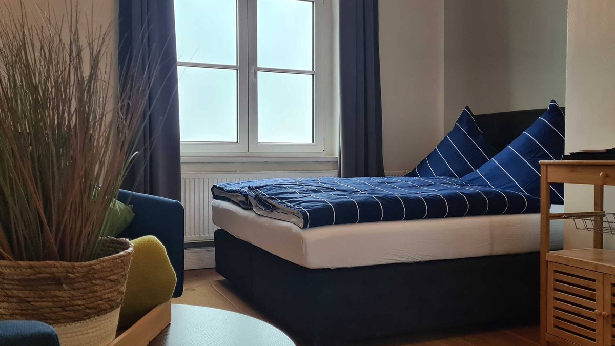 Anklam Apartment | Double room 8 - Altes Lazarett guest house