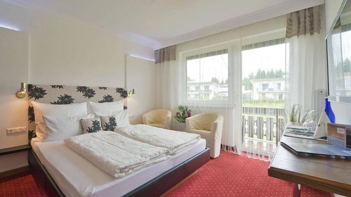 Drobollach am Faakersee House | Double room balcony - Biohof Naturzeit Faaker See