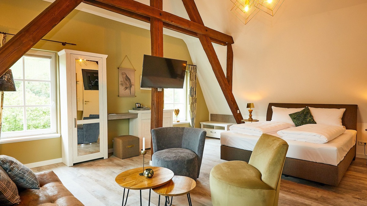 Rachtig Bed & Breakfast | Double room-Exclusive-Private Bathroom-Mosel-Loft