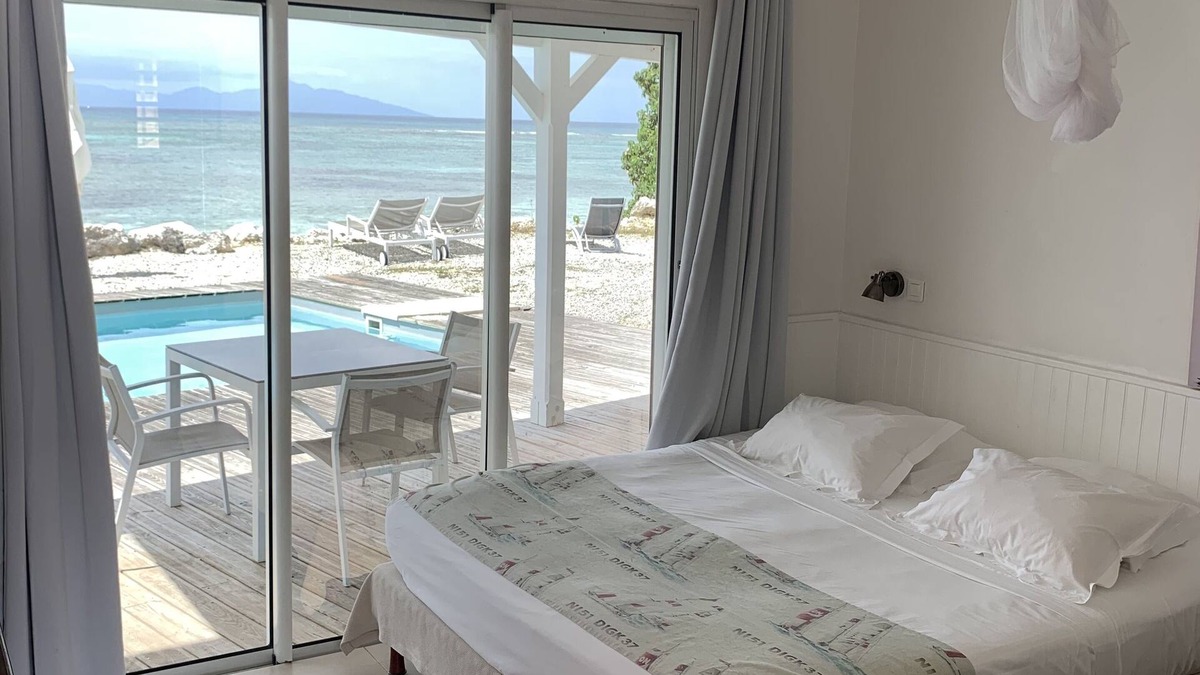Grand-Bourg Hotel | Double room-Standard-Private Bathroom-Sea View