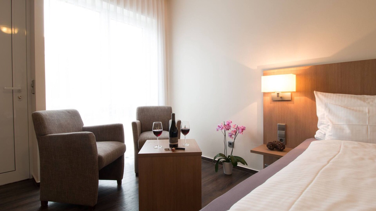 Bockingen Apartment | Double room terrace - Gästehaus Bauer with winery