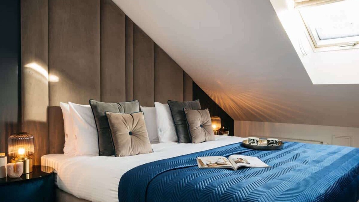 Stare Miasto Apartment | Double room with a Old Town view