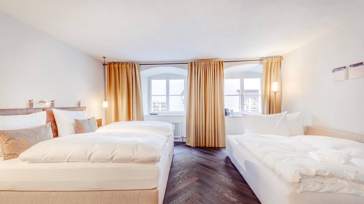 Bludenz House | Double room with extra bed - BOUTIQUE HOTEL das TSCHOFEN