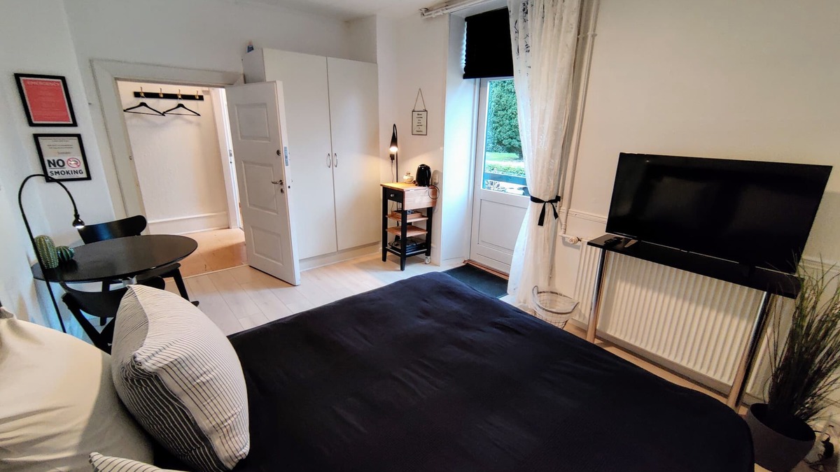 Hovedgard Bed & Breakfast | Double Room with Terrace - Provstegården Bed & Breakfast
