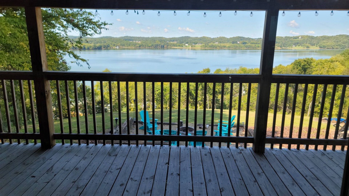 Newport House | Douglas Lake, TN Lake House, lake access, breathtaking views and amazing sunsets