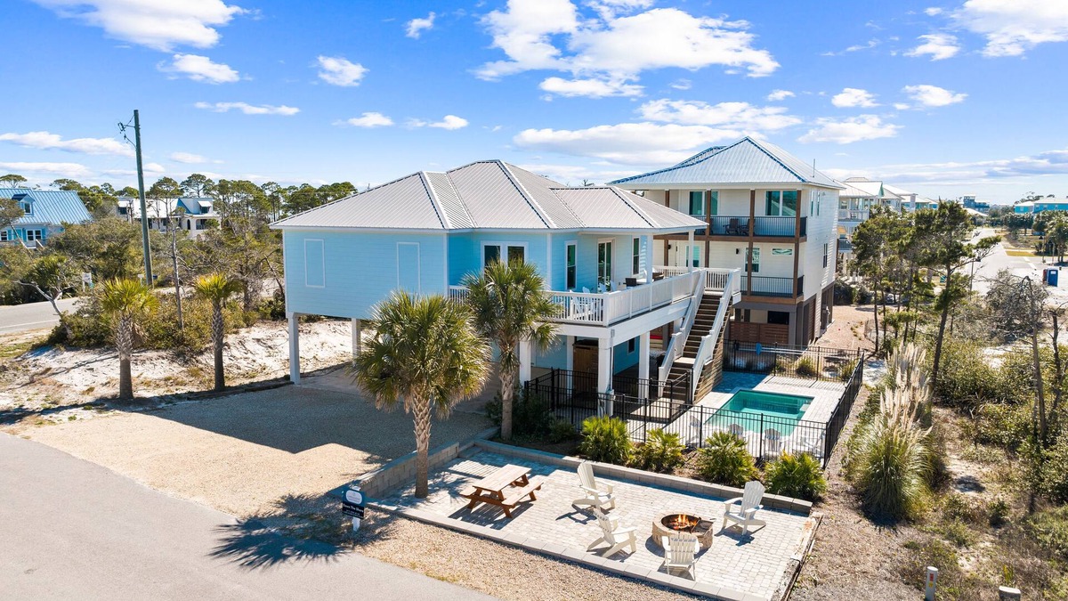 Seagrass House | Down the Shore: Stunning Gulf Views, North Cape, Private Pool, Pet Friendly!