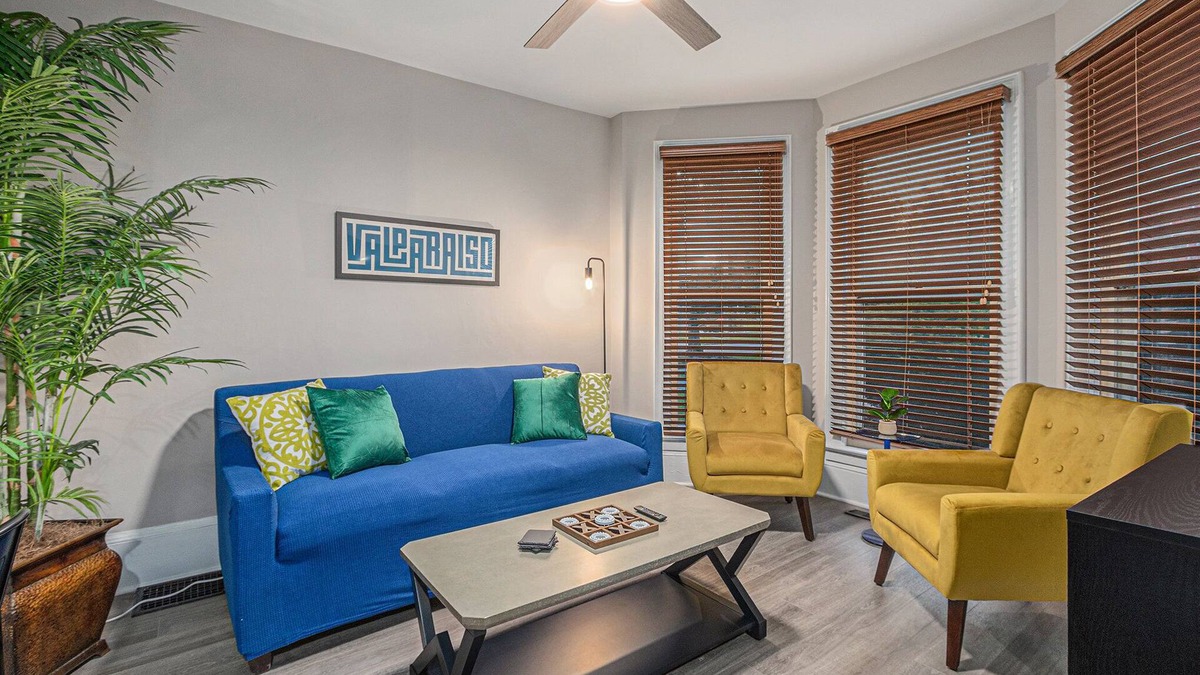 Valparaiso Apartment | Downtown Dream Apartment 1N. Retro Vibes!