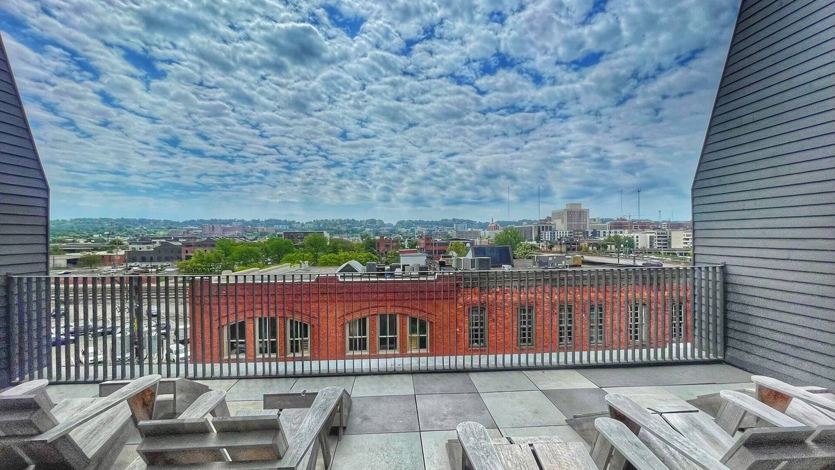 Central City Condo | Downtown Luxe Industrial Loft in Mercantile on Morris! Free parking! Dogs ok.