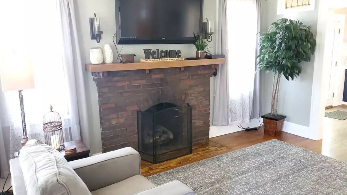 Warrensburg House | Downtown Retreat with large privacy fenced yard. Pet Friendly!