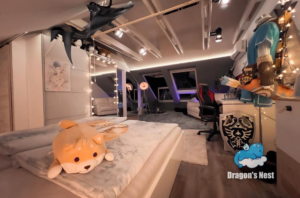 Schwaig bei Nuernberg Apartment | Dragon’s Nest: Cozy & modern attic loft Nuremberg