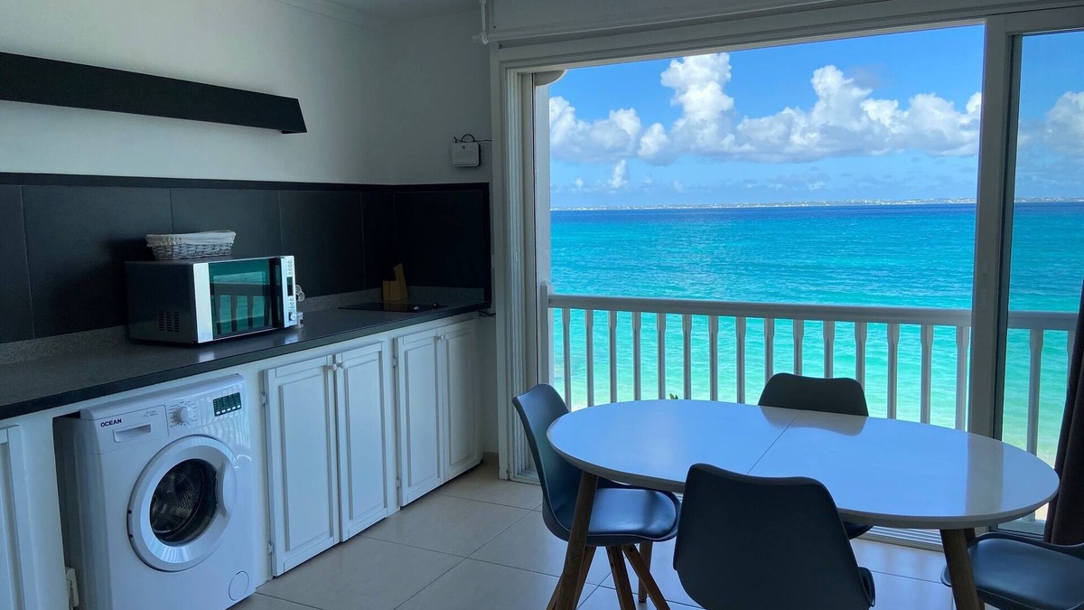 Grand Case Apartment | dream vacation, feet in the water