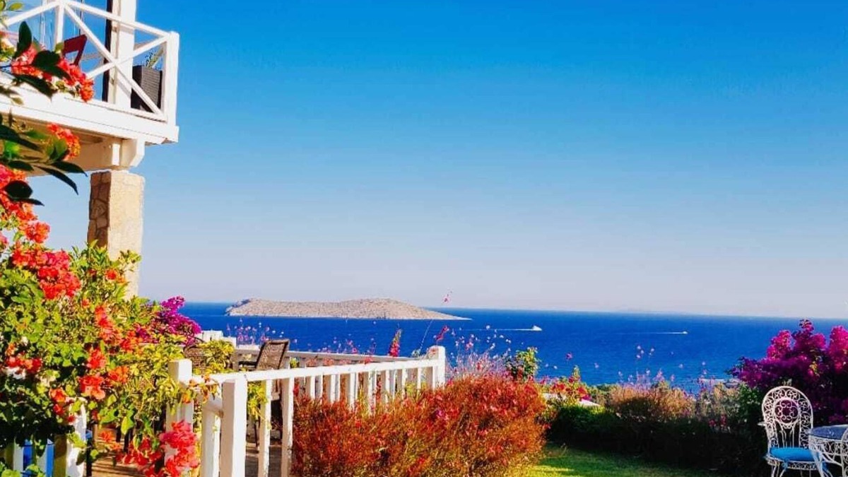 Dagbelen Villa | Dream vacation in the Villa Lara in Bodrum Gümüslük for families & couples