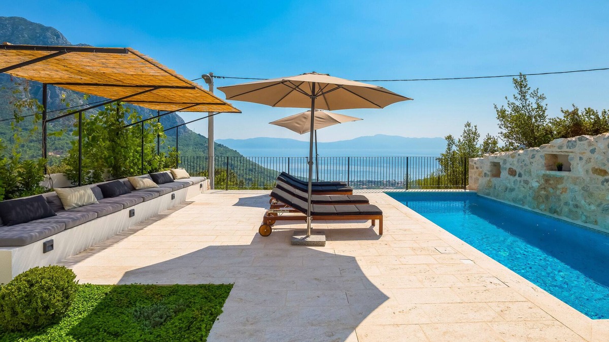Zaostrog Villa | Dream villa with spectacular sea views, 3 bedrooms, swimming pool