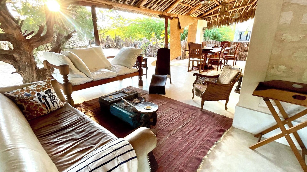 Malindi House | Dreamy Beachfront house with pool secluded miles of Che Shale Bay, Malindi Kenya