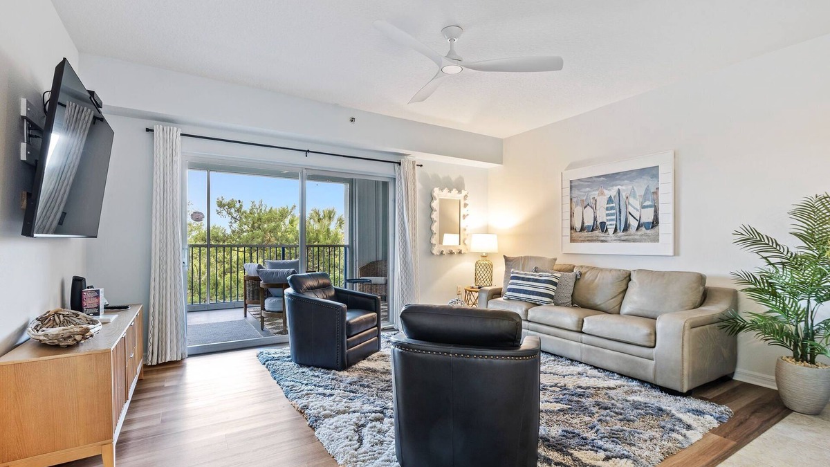 New Smyrna Beach Condo | Drift Away in this gorgeous coastal themed Oceanwalk Condo - OW9-302