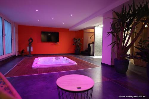 Plateau de Haye Bed & Breakfast | Ds Plaisir Love Room avec sauna, jacuzzi à Nancy