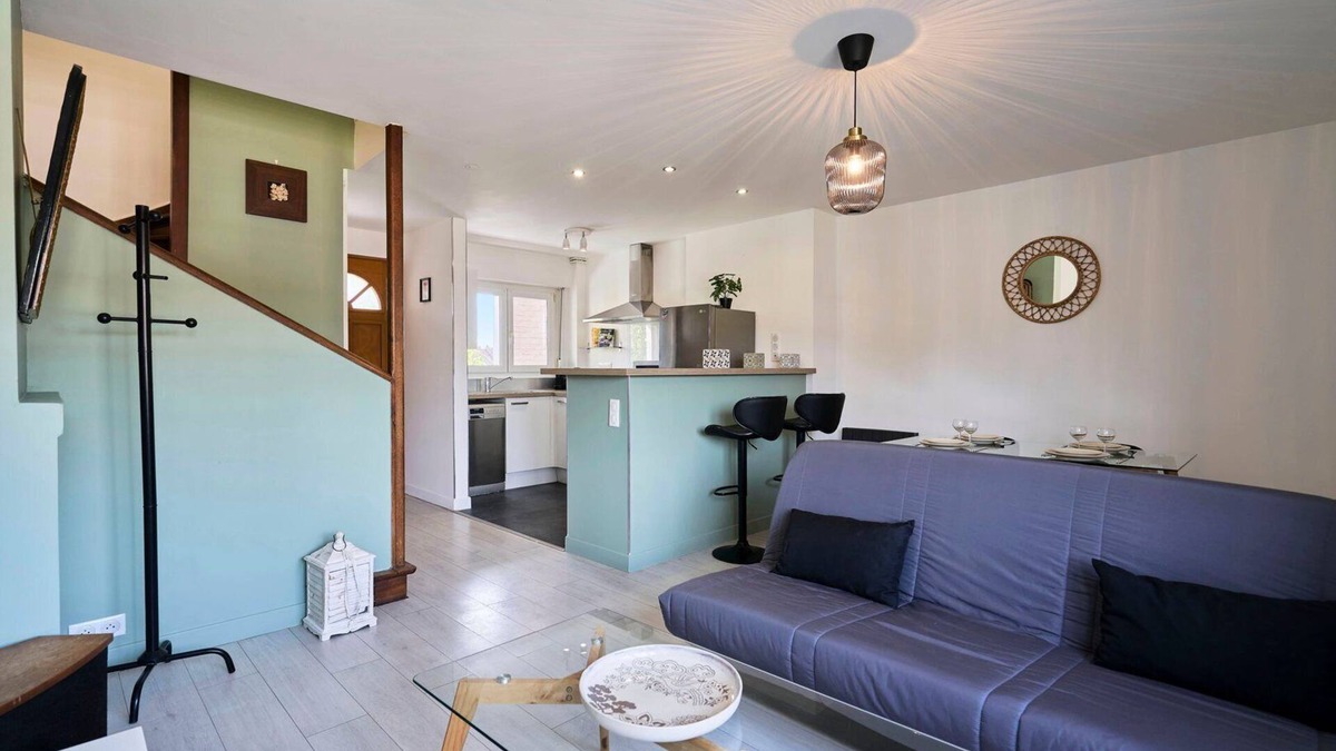 Saint-Maurice Pellevoisin Apartment | Duplex à 10min from Lille train station